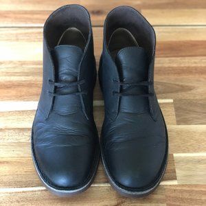 Clark - Deser Boot Black Leather sz 9